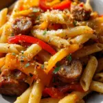 Sweet Pepper & Sausage Pasta