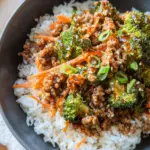 Teriyaki Turkey Rice Bowl