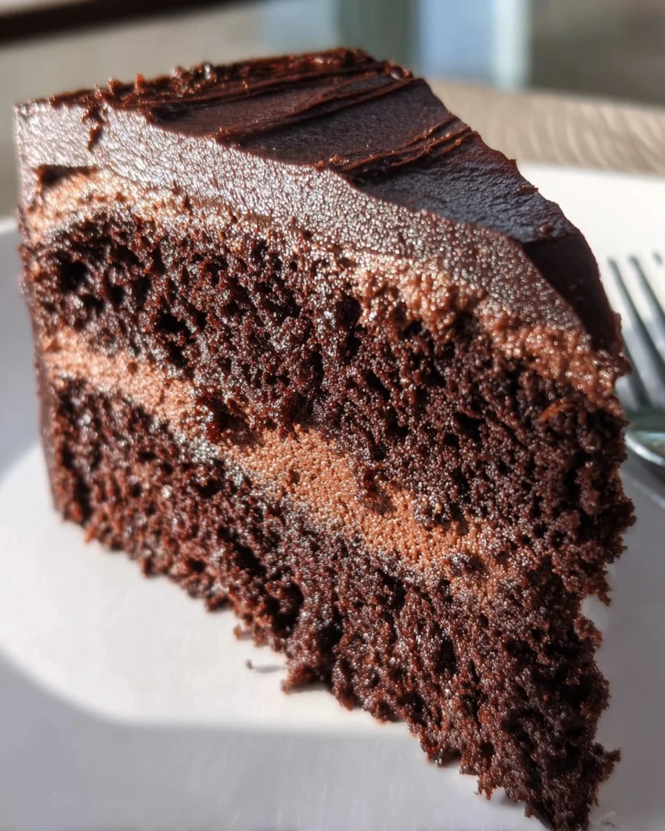 The Most Amazing Chocolate Cake