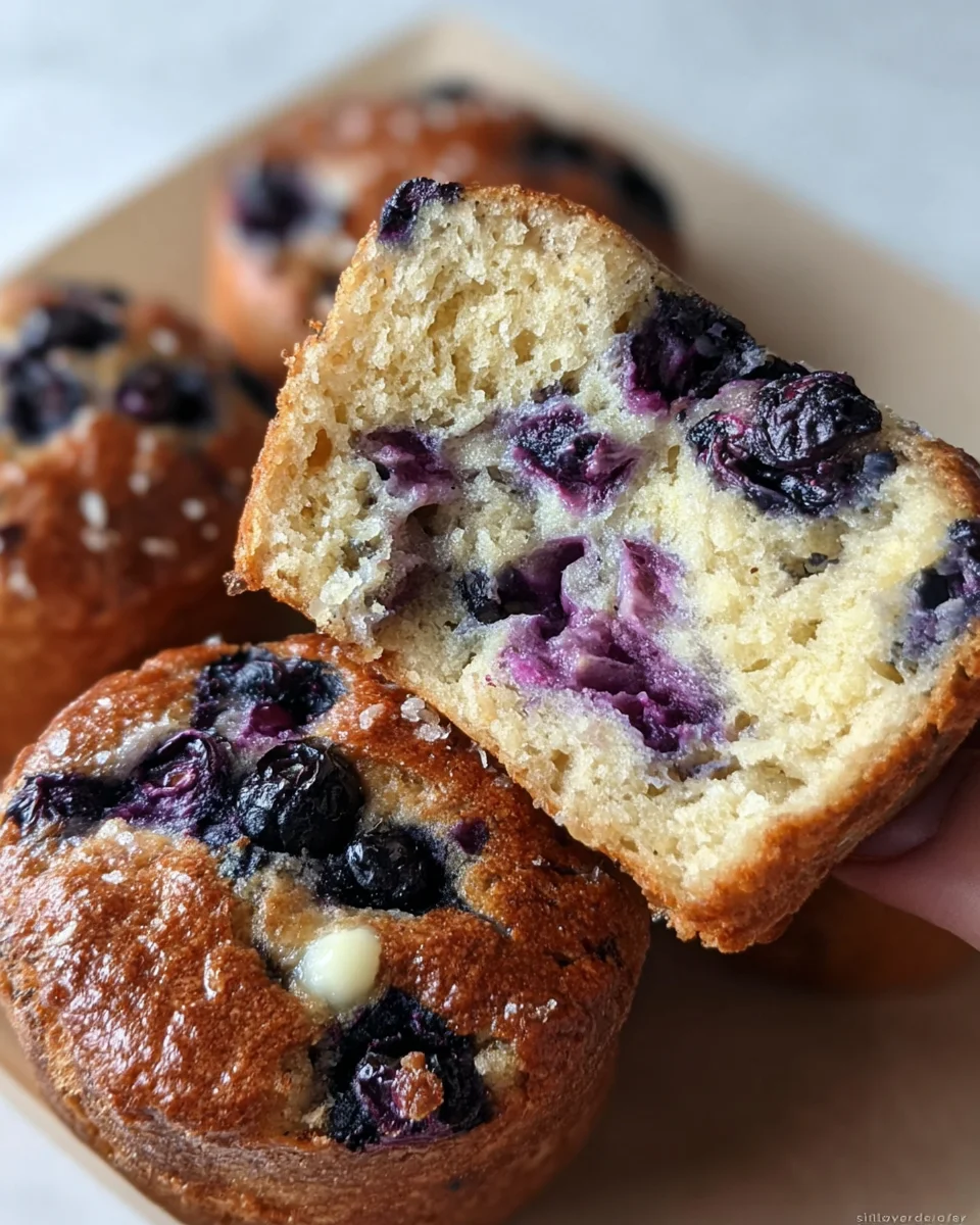 Three Ingredient Blueberry Bagels (High Protein, Low Carb)