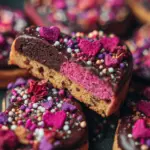 Valentine Ganache Cookies