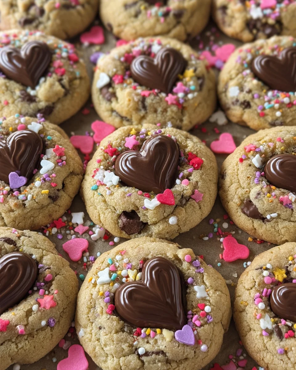 Valentine's Day Chocolate Chip Cookies Recipe