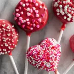Valentine's Day Oreo Pops