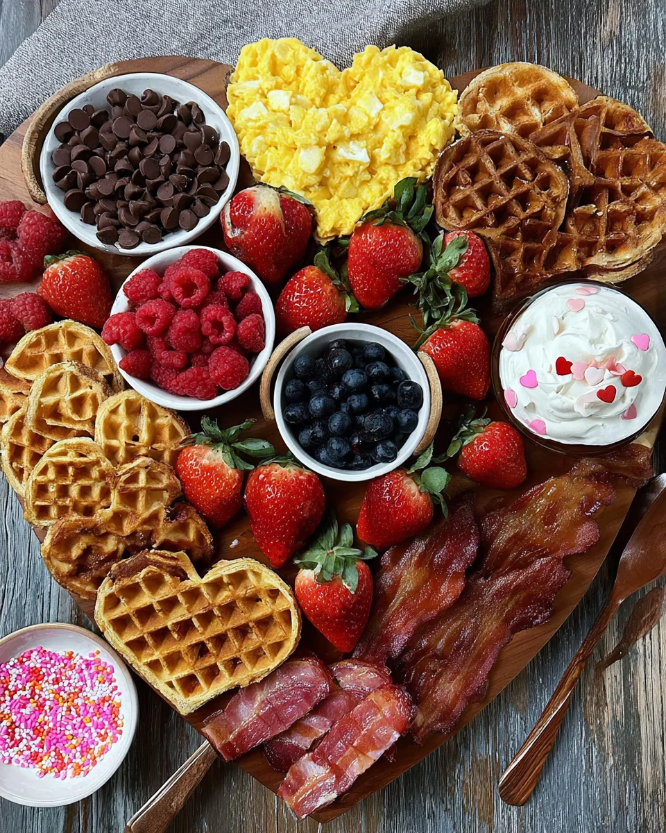 Valentines Day Waffle Board 3