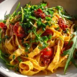 Vegan Creamy Sun Dried Tomato Pasta Recipe